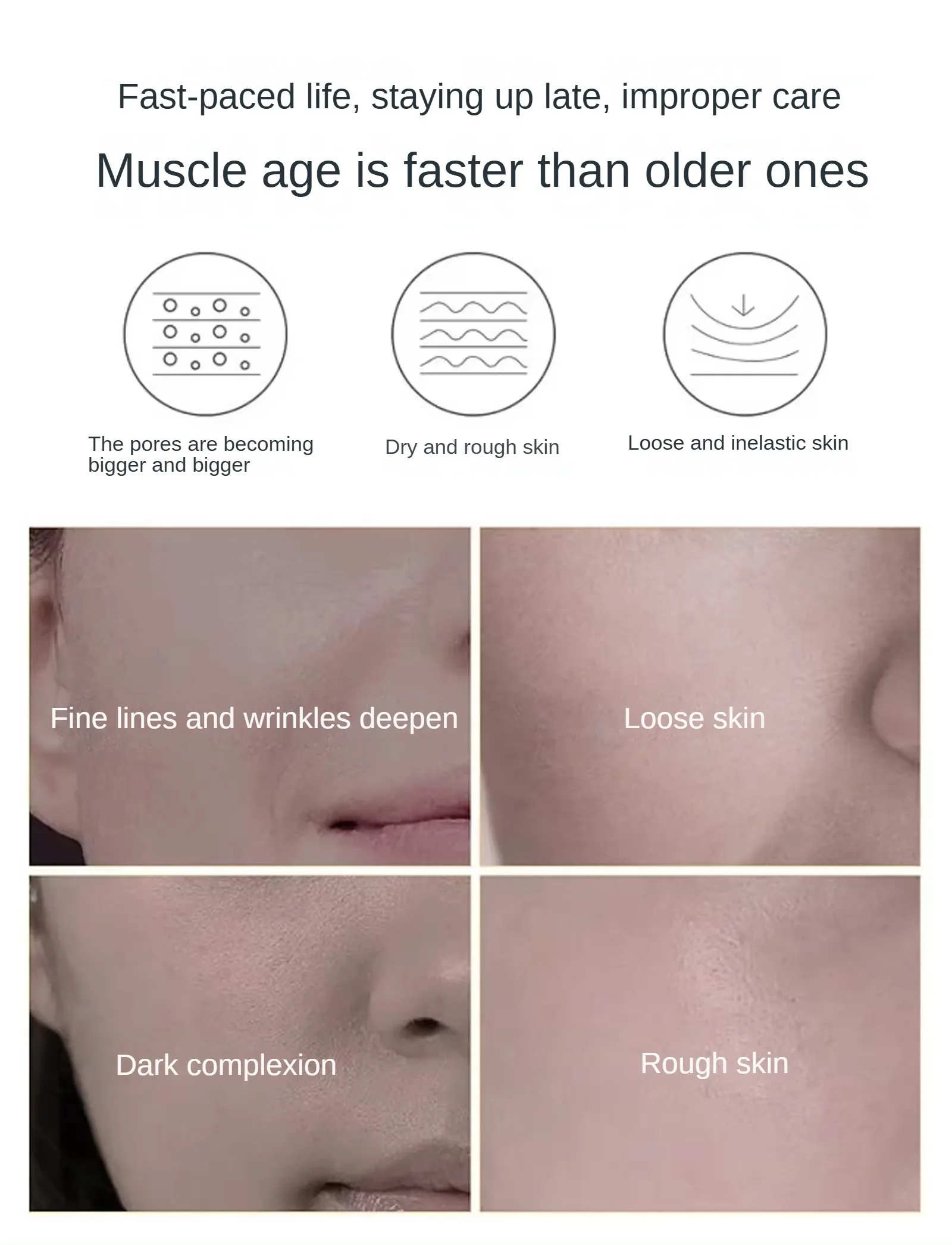 Private Brand AINUO Organic Hyaluronic Acid Essence Lotion Face Hydrating Moisturizing Anti-Aging Whitening Anti-Wrinkle Skin