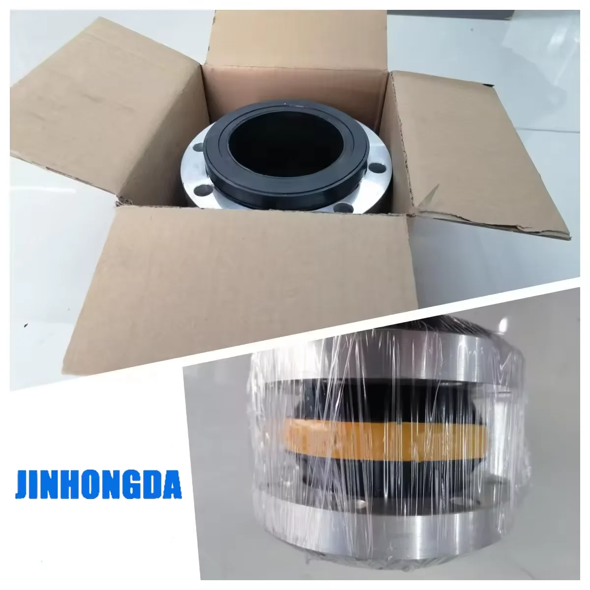 Flange  Light Weight Single Sphere  Pn16 Type Flexible Rubber Expansion Joint With High Pressure Stainless Steel Flange