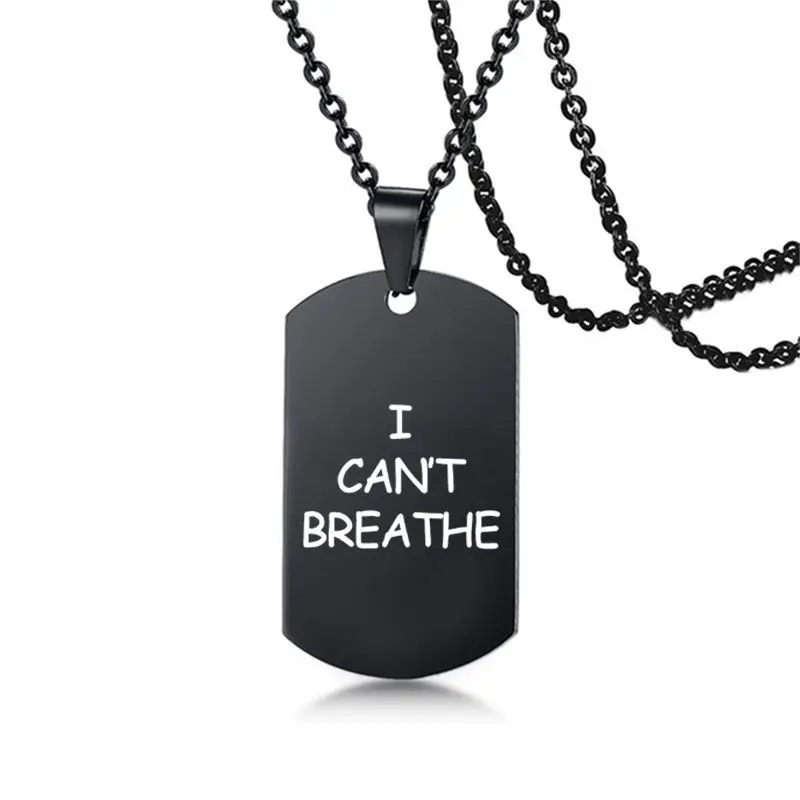 Black power fist black lives matter necklace for sale