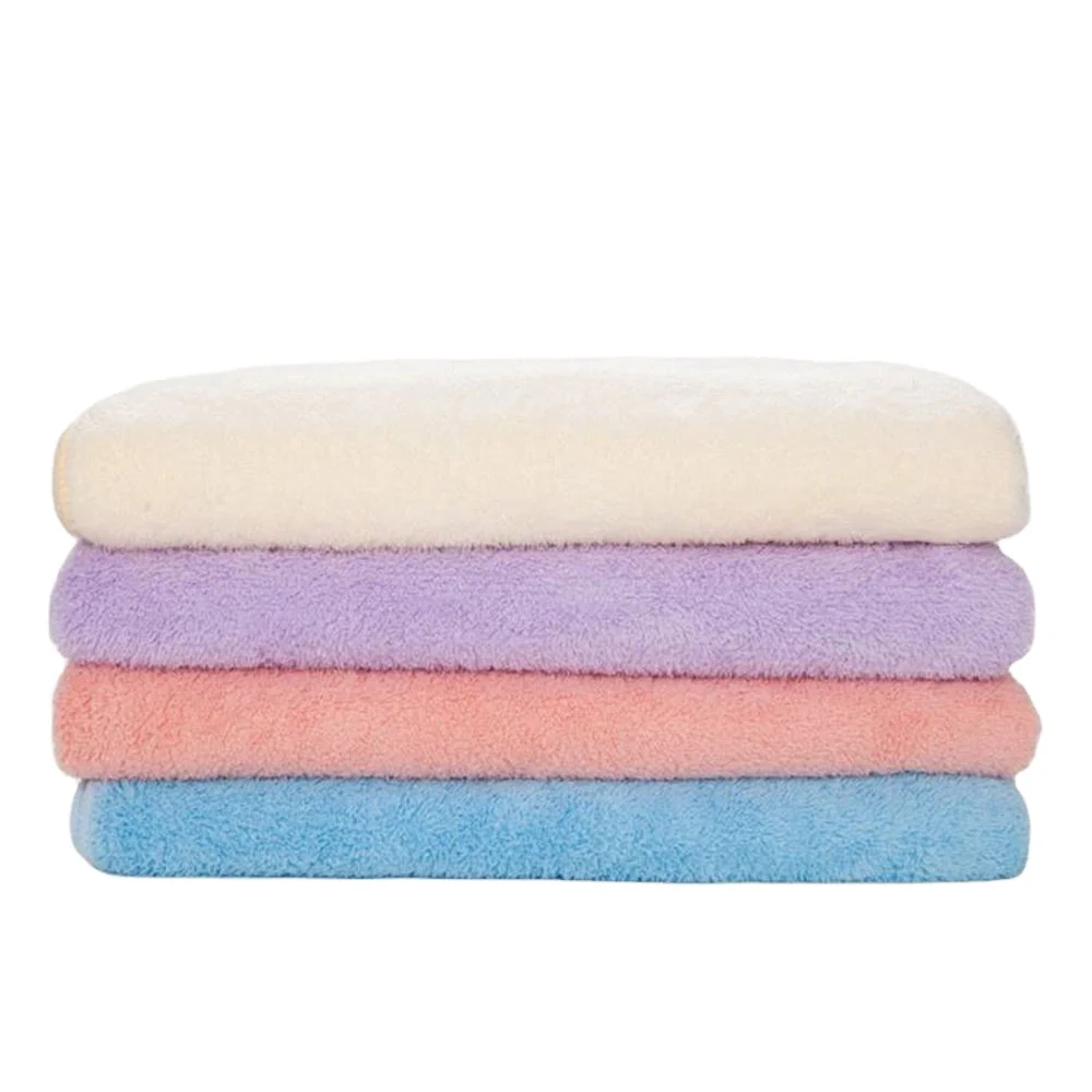 Wholesale Custom Soft Luxury  Microfiber spa body bath and face towel set