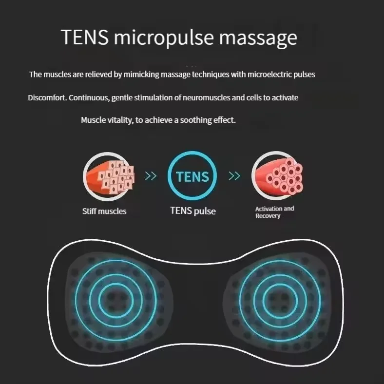 Shenzhen Electric Machine Shiatsu Pain Relief Therapy Leg With Heat Massage Tool Neck And Shoulder Back Massager