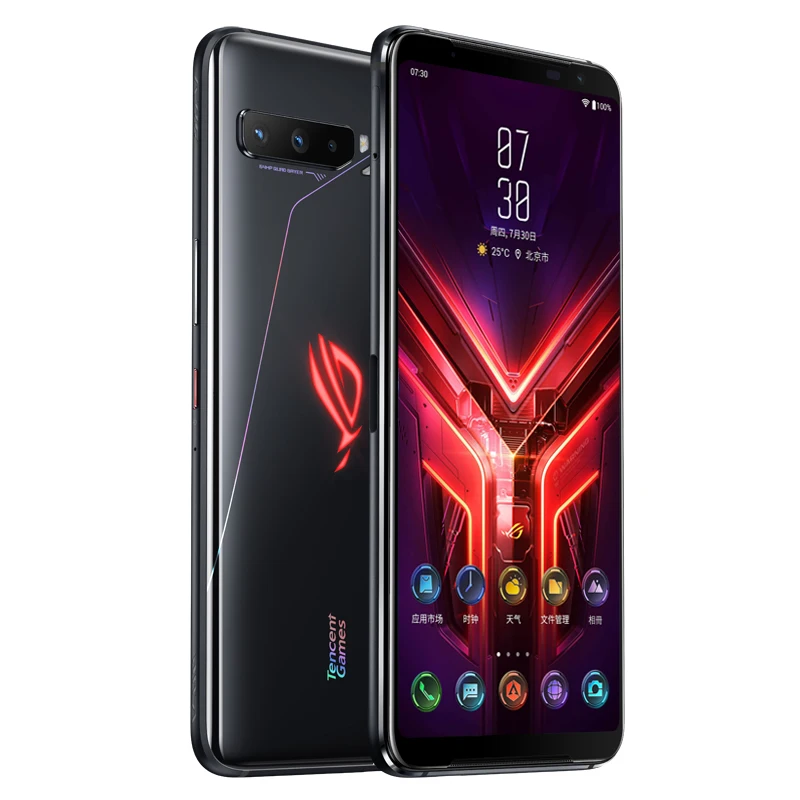  Глобальная версия ROG Phone 3 5G Gaming 6 59 дюйма 12/16 ГБ ОЗУ 128/256 ГБ/512 Гб ПЗУ SN 865/865 Plus 6000 мАч 144 Гц FHD + AMOLED