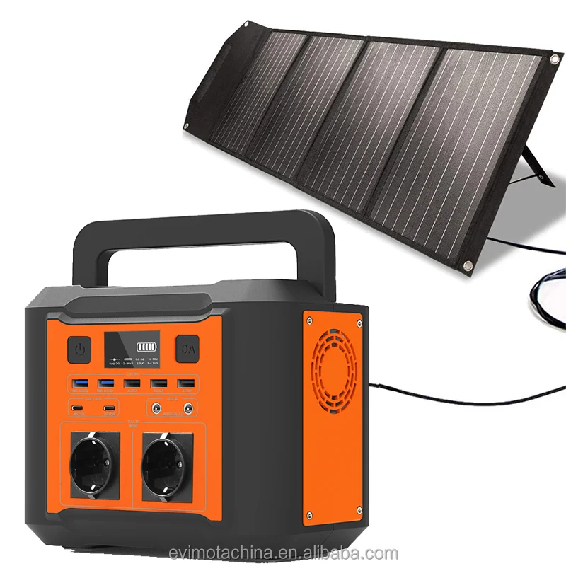 OEM 110v 220v Rechargeable Solar 1000w 500w 300w 200W Solar powered Emergency Generator Portable Power Station
