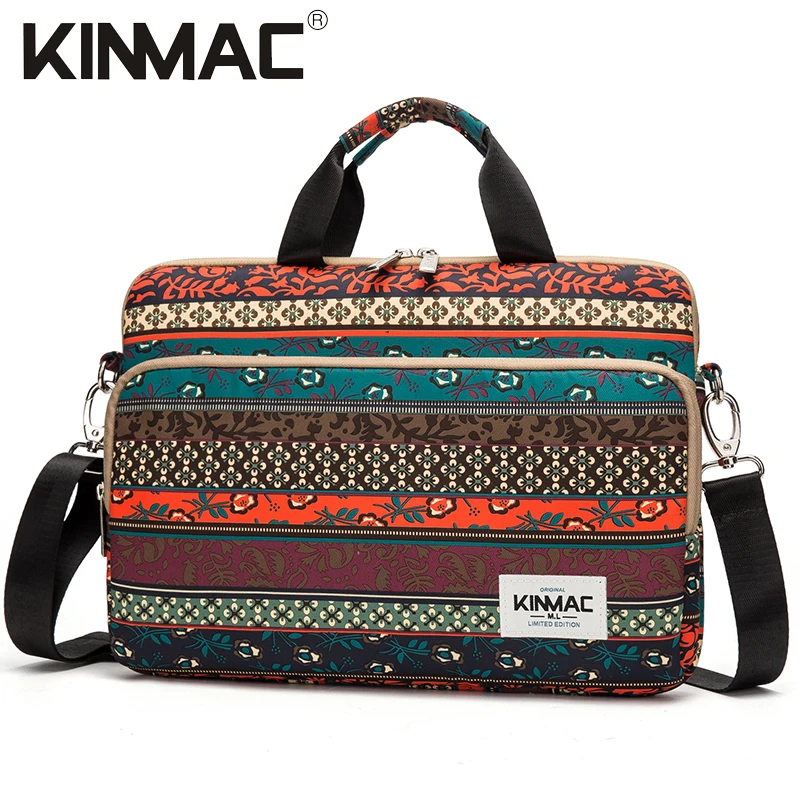 Kinmac 360 Protective Water Resistant Laptop Sleeve Bag Case with Handle and Detachable Shoulder 15 inch-15.6 inch