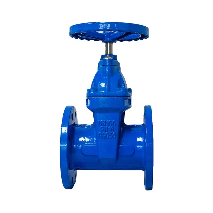2024 Cast Iron Rising Stem Knife Gate Valve With Electric/Pneumatic Drive
