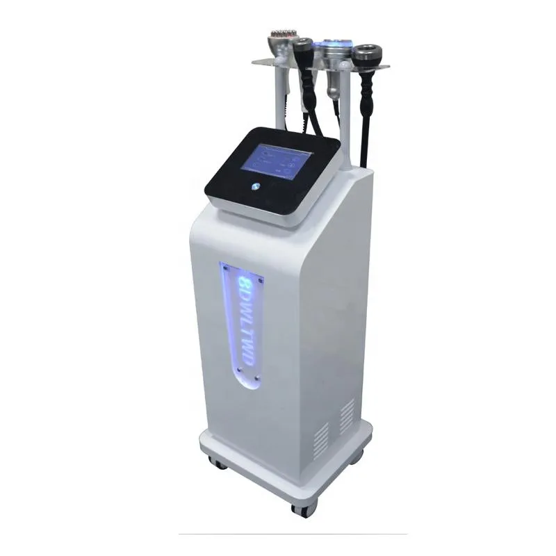 Upgrade 8D Carving Instrument 80K Cavitation Silent Ultrasound Magnetic Vibrating Vacuum Therapy Machine with Massage Bag