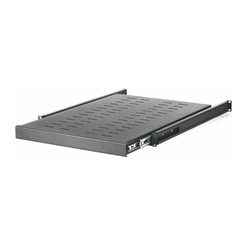 Fixed Rack Vented Server 1U 19 Inch 4 Post Mount Adjustable from sliding shelf