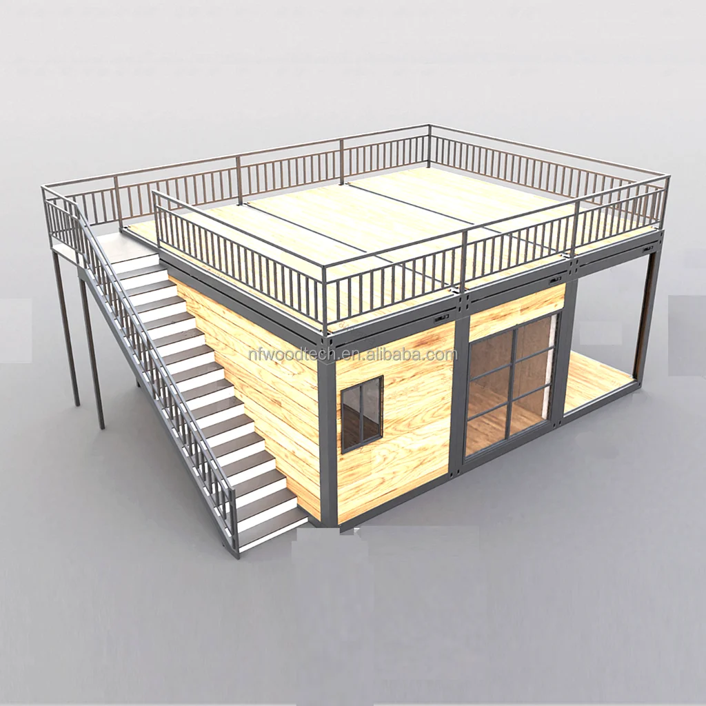 China Movable Modular Prefab Portable Homes Wooden Tiny prefabricated house