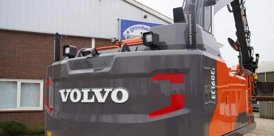 16 тонн Volvo EC160E экскаватор б/у гусеничный хорошее состояние