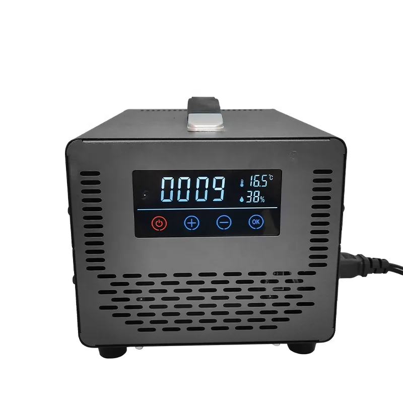 48G LCD touch screen household ozone air cleaner for hotel room