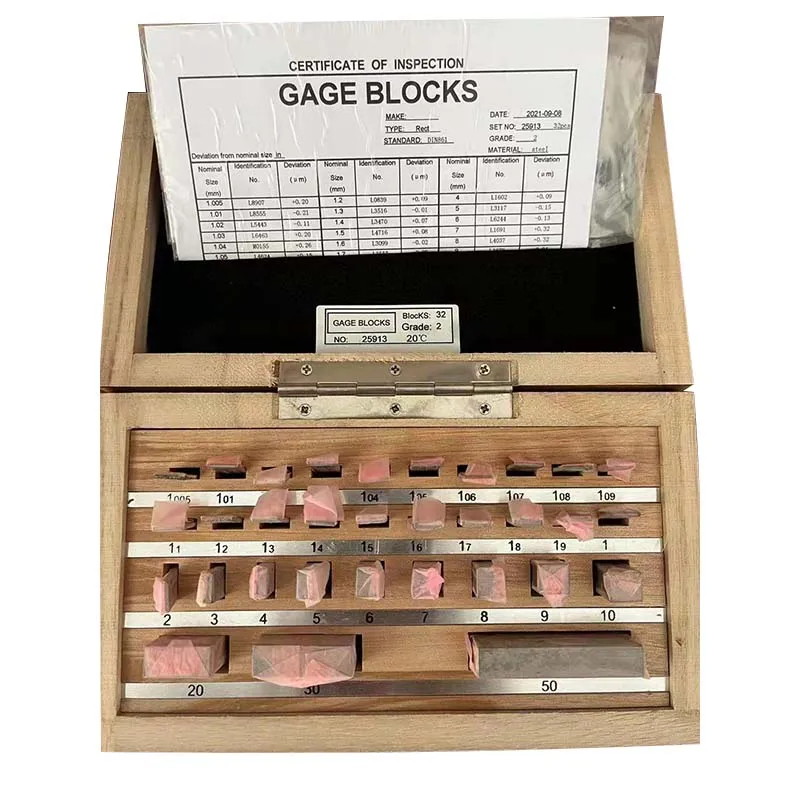 Factory Price Long Gauge Block To Sale High Precision Tool Steel Block Gauge Set