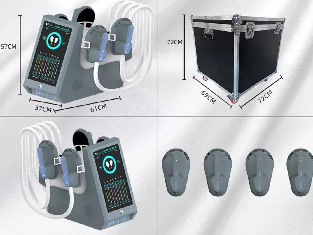 2022 Portable ems slimming system 13 tesla ems NEO RF HI-EMT 2/4/5 handles body sculpt emszero pelvic build muscle machine