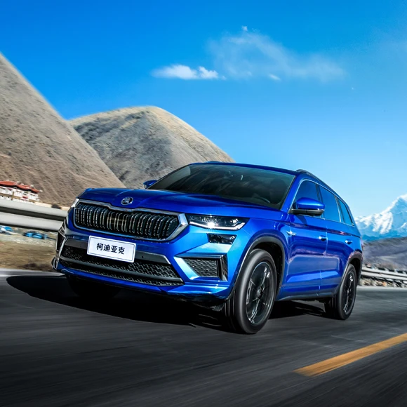 2023 новейшее издание автомобиль Skoda Kodiaq SAIC Vw Volkswagen внедорожник 4x4 автоматический левый привод 4WD 7 мест бензиновые подержанные автомобили для продажи