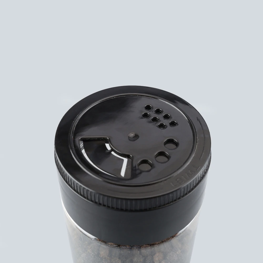 Wholesale best selling customized 300ml plastic spice jars bottles