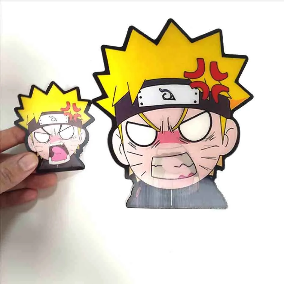 Custom Sticker Lenticular Anime 3D Sticker Outdoor Grade Protection UV And Water Proof High Quality Animation Sticker