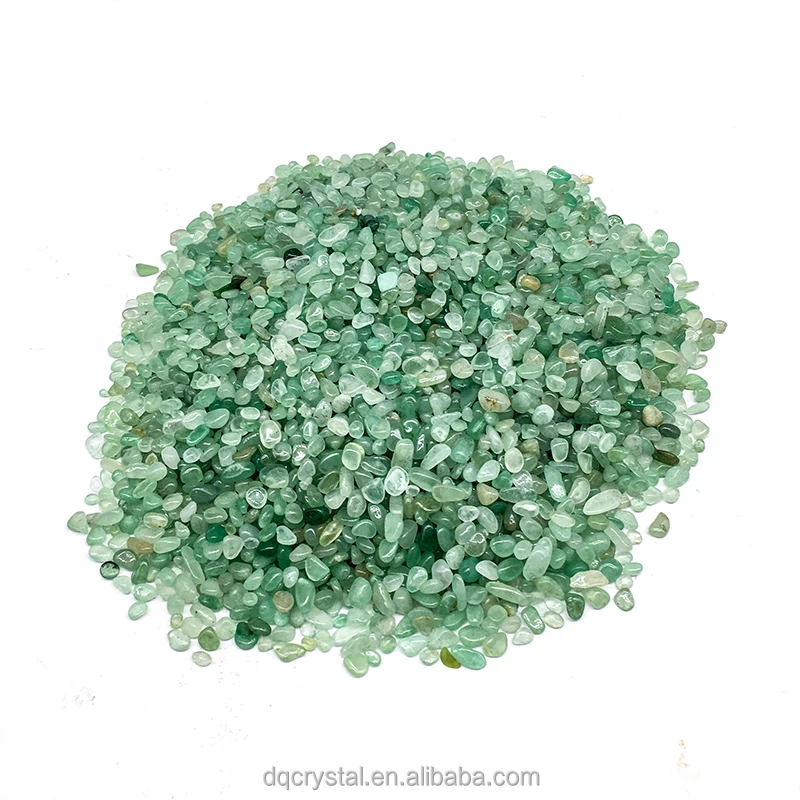 Wholesale Natural Gravel Chips High Quality Green Aventurine Colorful Crystal Raw Stone for Decoration and Gifts