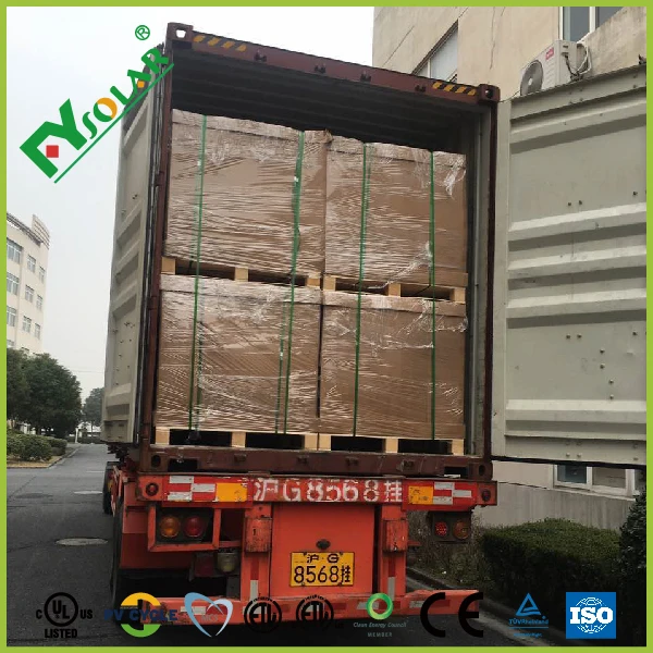 Competitive Price Per Watt of BIPV Double Glass Transparent Solar Panel Roof