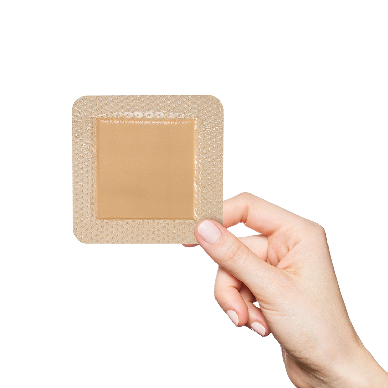 UNIMASTER Waterproof Adhesive Wound Dressing Soft Silicone Absorbent Foam Dressing