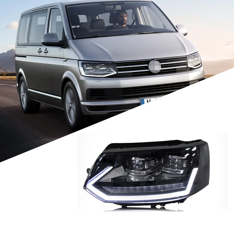 Auto Headlight Assembly For VW Caravelle 2014-2019 Upgrade Headlights MULTIVAN T5 LED Lamp DRL Signal Projector