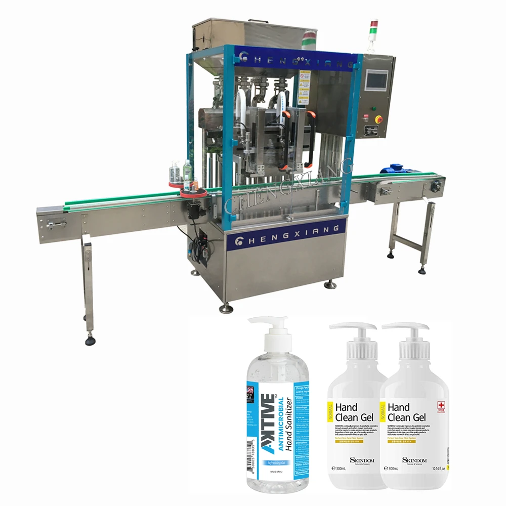 CHENGXIANG automatic 100ml 250ml 500ml 1L body lotion shampoo cream filling machine