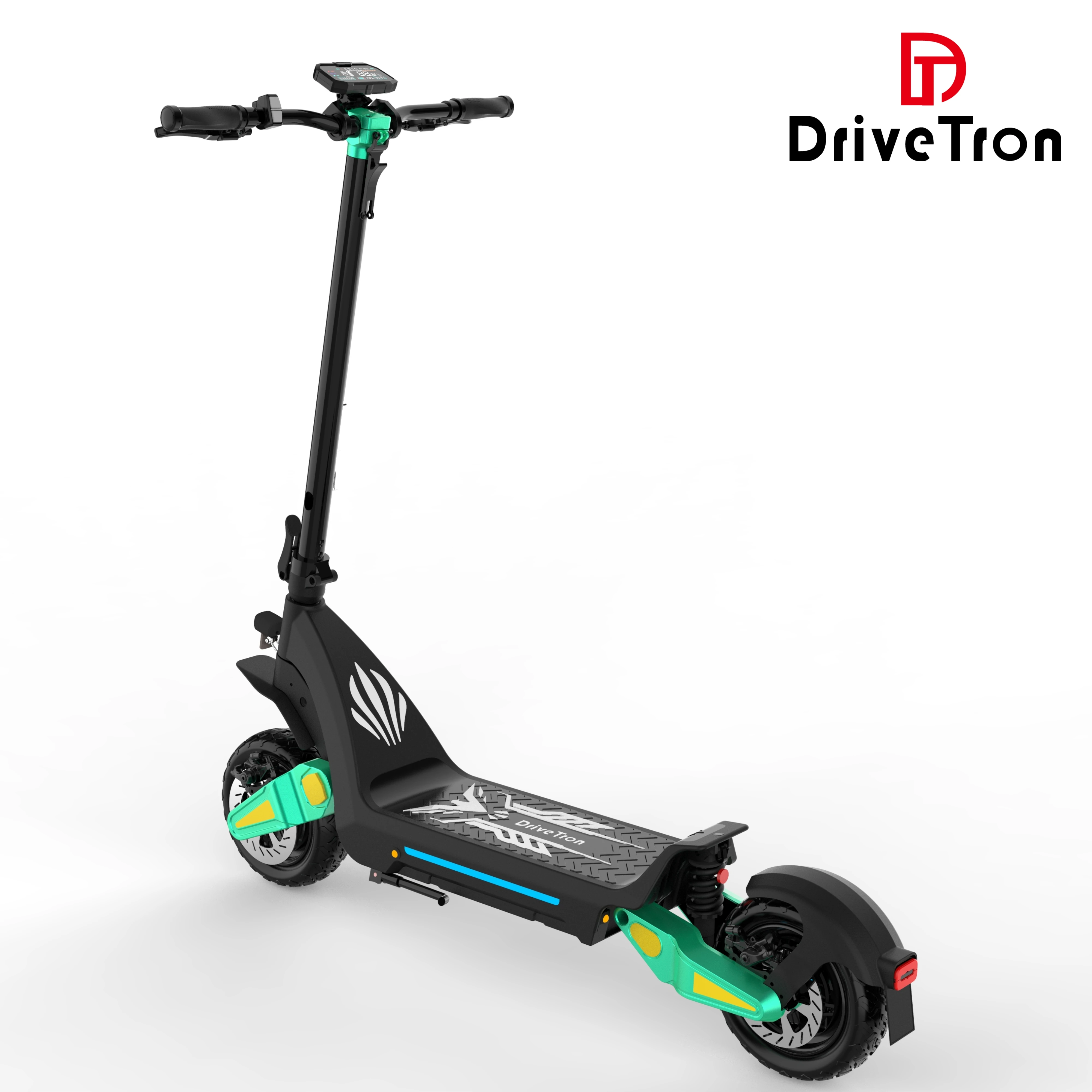 2023 новый дизайн DriveTron 11-дюймовый колесный высокоскоростной двухмоторный внедорожный Электрический скутер для взрослых