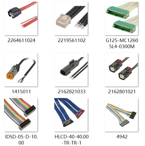 HCSD-08-D-03.00-01-T-N-G-R IDC SOCKET AND TERMINAL CABLE AS