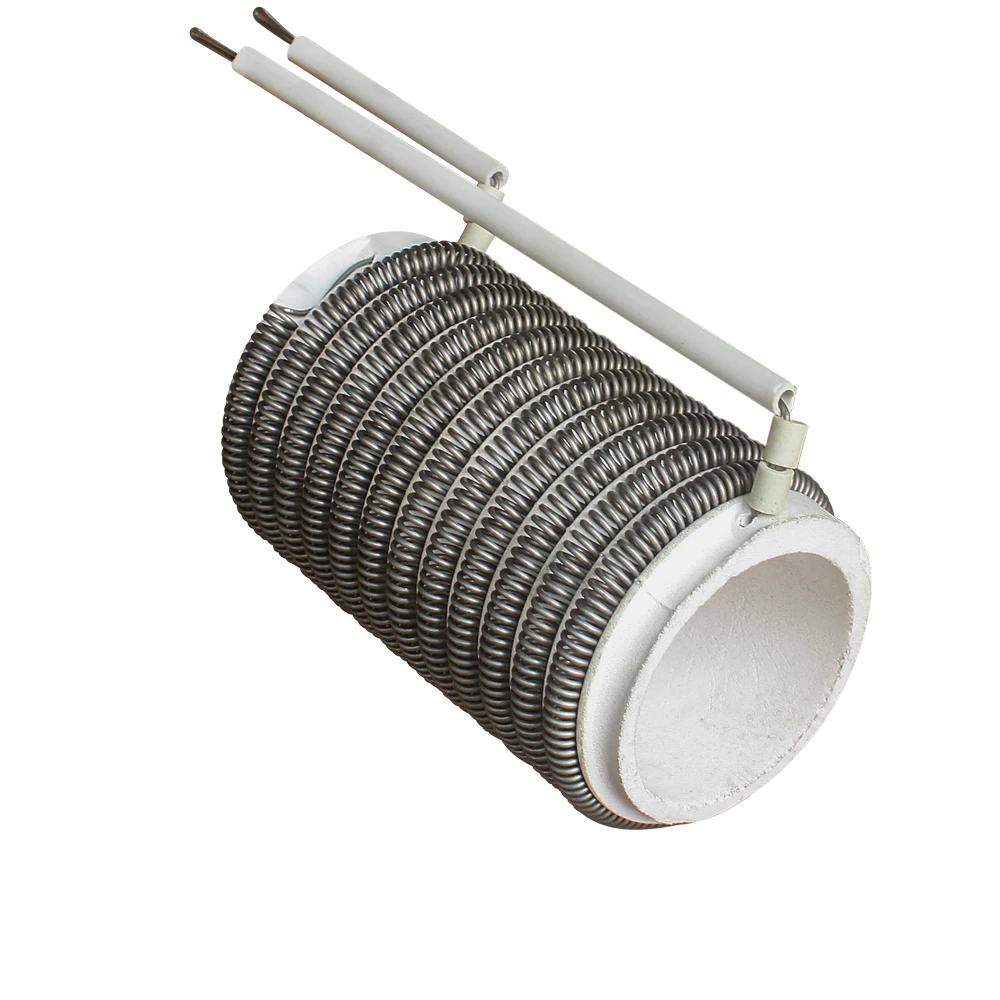 Heating coil and ceramic chamber set for electricity melting furnace jewelry tool for sale