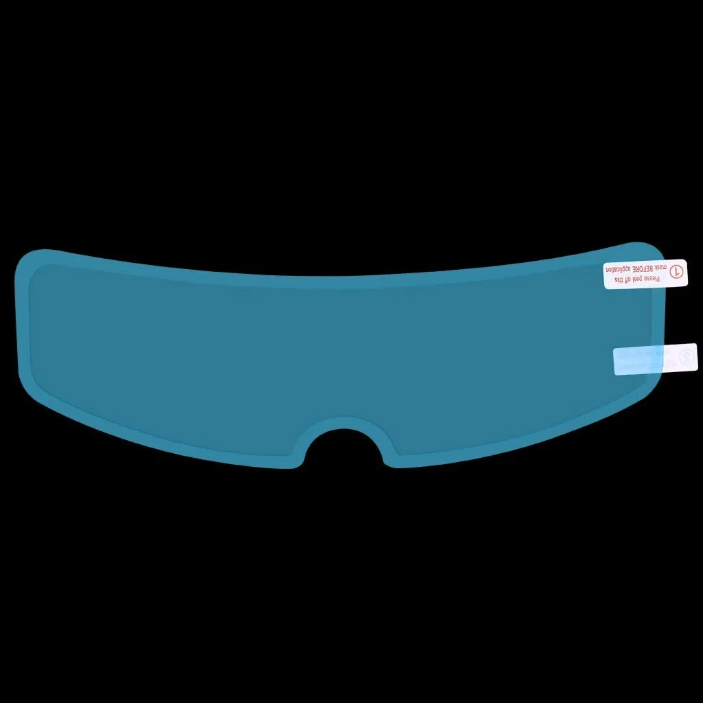 PET Anti Rain Motorcycle Helmet Screen Film Anti Fog Rainproof Helmet Screen Protector