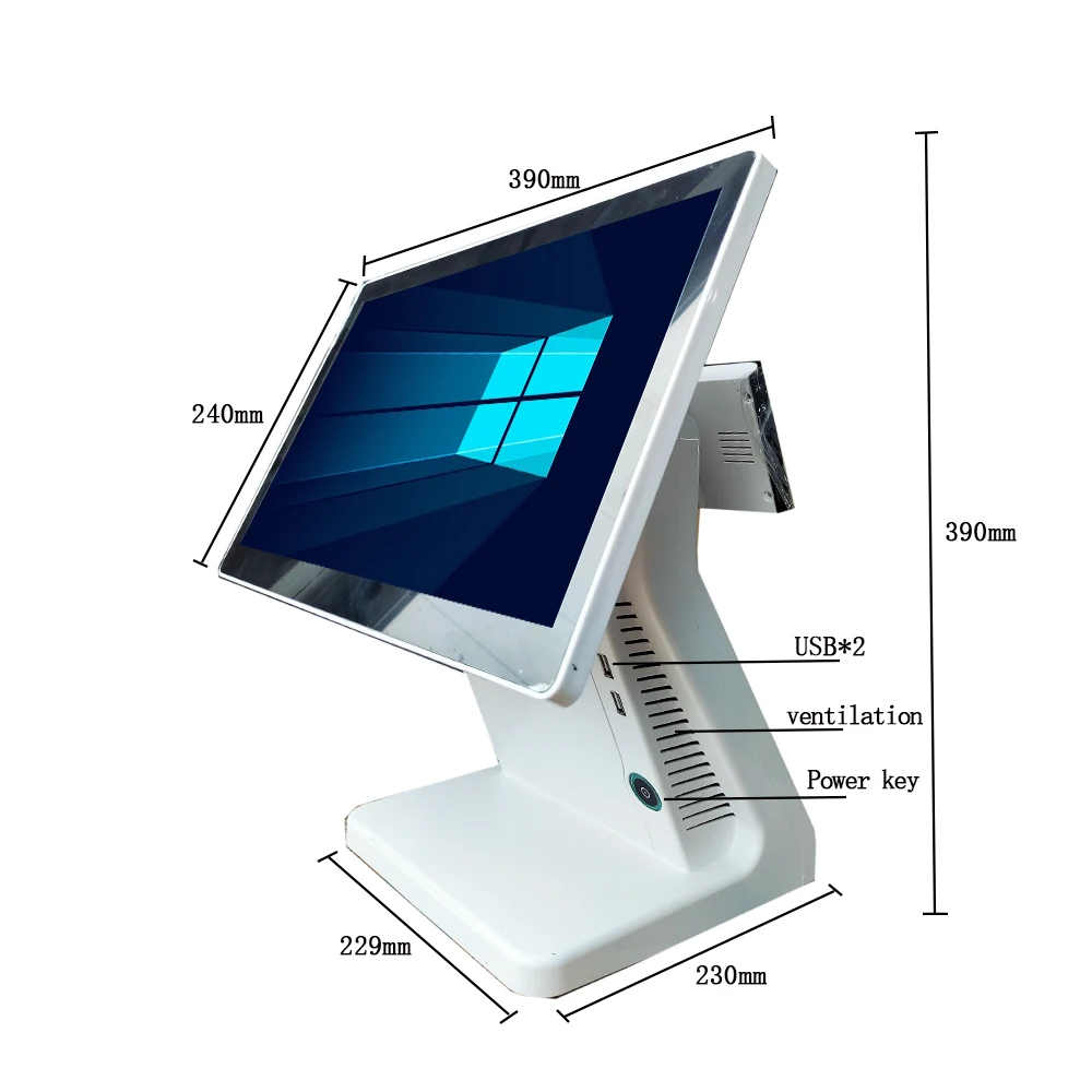 Touch Screen POS Cash Register POS Cash Register System Terminal Touch All-in-one POS