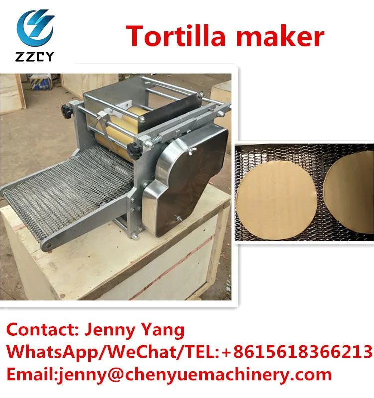 Full Automatic industrial flour corn mexican tortilla machine /Grain product tortilla making machines