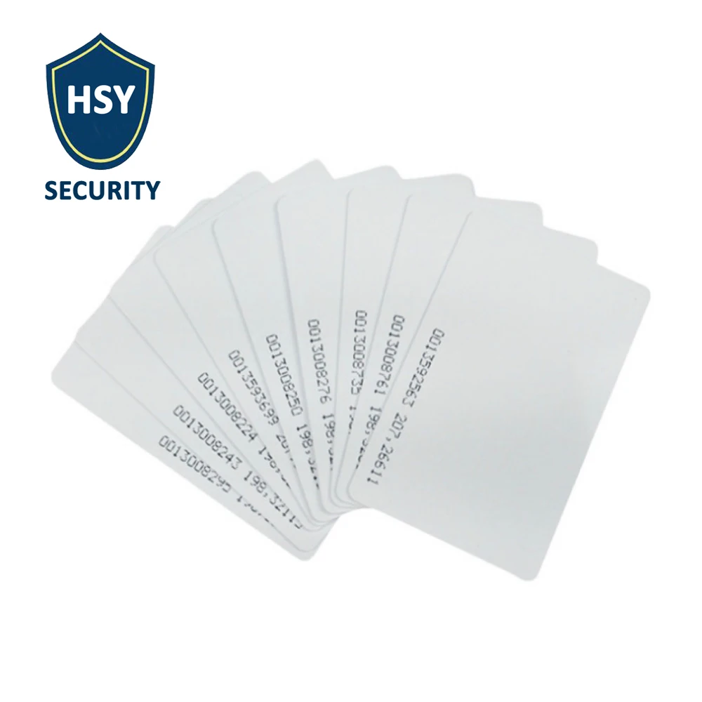 Wholesaler Price Printable RFID Smart Card 125khz em proximity or 13.56Mhz Contactless PVC Card