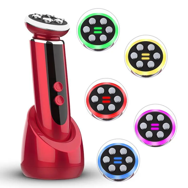 
New Design Portable Photon LED Light Electric Facial Care RF EMS Anti-Wrinkle Anti-Aging Beauty Device New Design Portable Photon LED Light Electric Facial Care RF EMS Anti-Wrinkle Anti-Aging Beauty Device