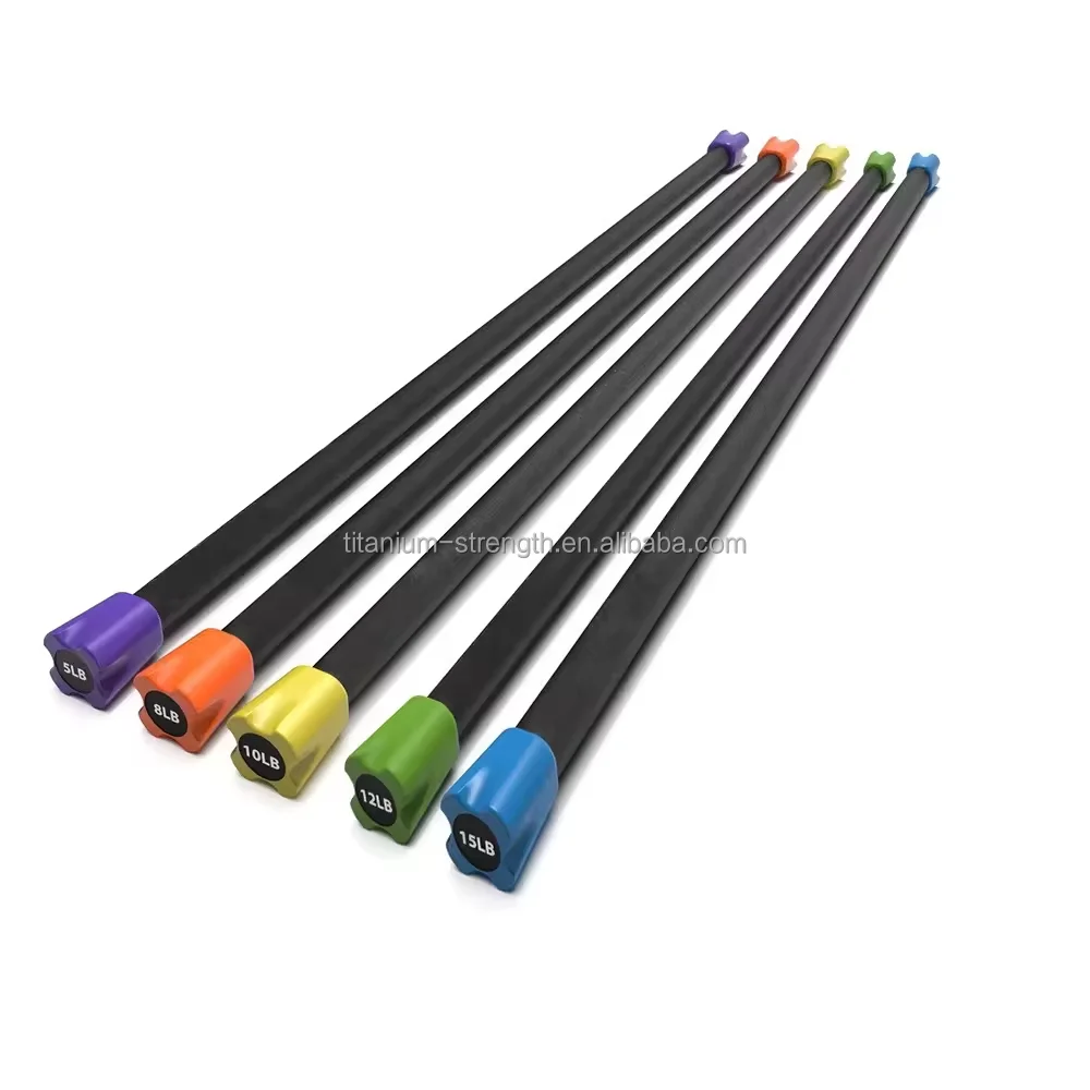 Wholesale Total Body Workout Weighted Bar Weighted Workout Bar Weighted Exercise Bar, Multiple Sizes