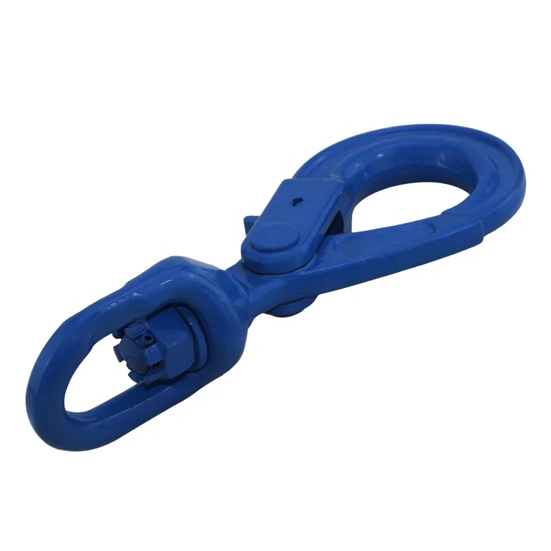 G80 Forged Swivel SelfLocking Hook EN818-2