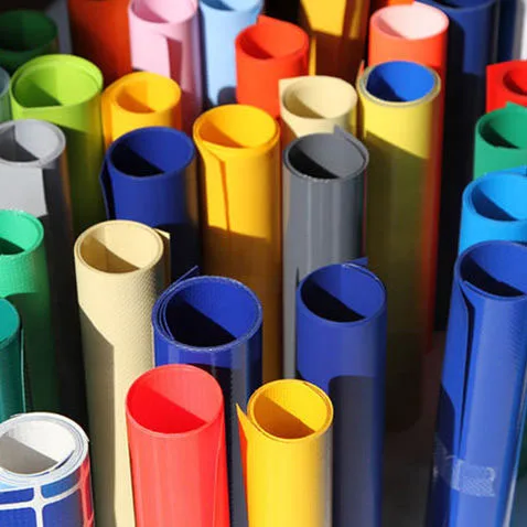 Lona Factory Direct Outdoor  PVC Tent Tarpaulin Fabric PVC Canvas Tarpaulin Roll Materials for Tent