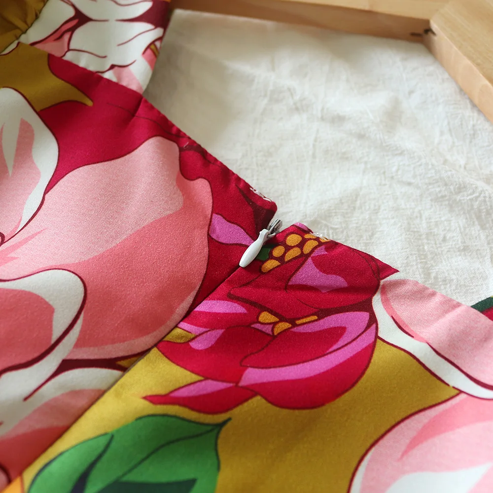 
F40248A baby girl party dress children frocks designs sleeveless summer dress 