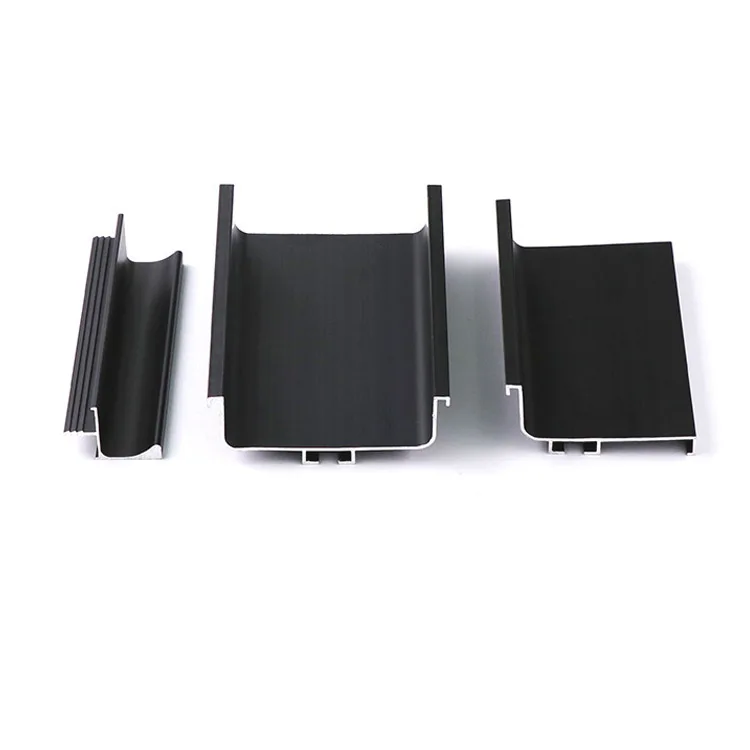 Furniture Wardrobe Drawer Pull Alloy Kitchen Handles  G  shape Aluminum Profile With Led Light Bar Strip Sensor Lighting