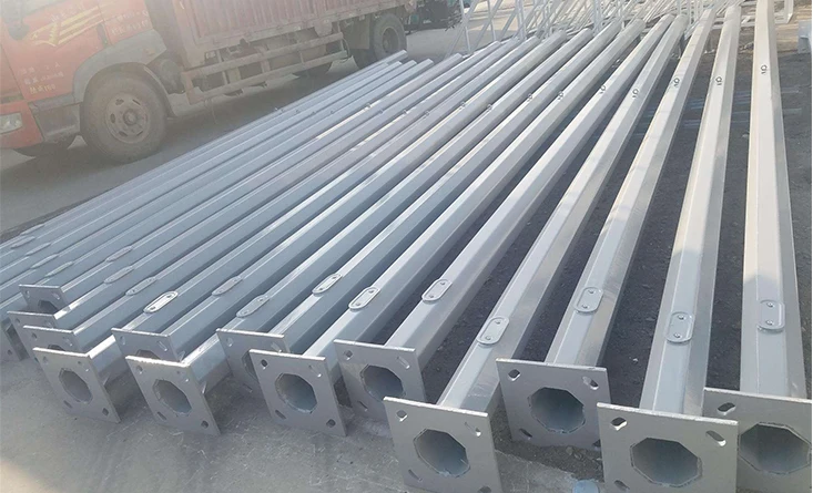 8 meter height smart street light pole for sale used