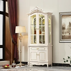 Storable Wine Cabinet Dining Room Furniture Luxury Glass High Quality Bar Wine Cabinet