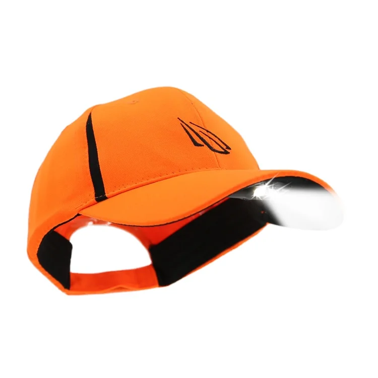 POWERCAP USB Rechargeable hands free LED lighted Baseball Cap
