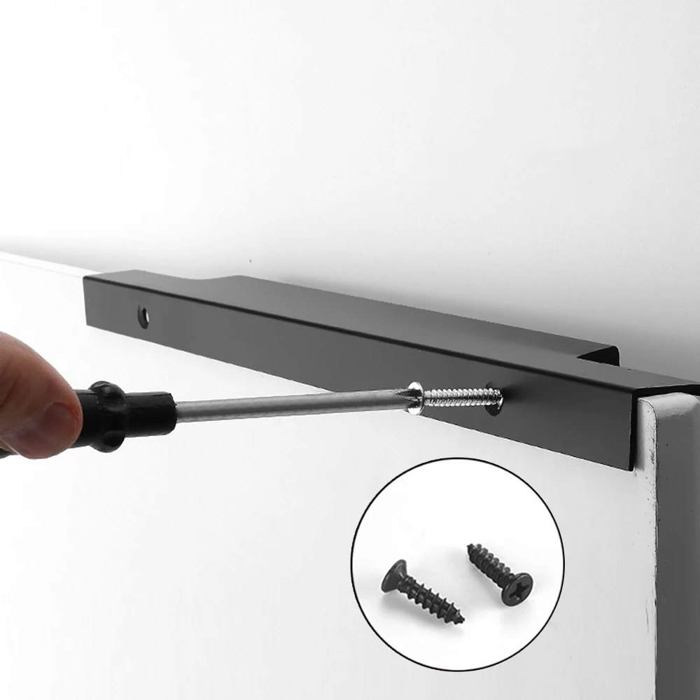 New Design Furniture Handle Gold Black Combination Single Hole Knob European Cabinet Wardrobe Door Handle