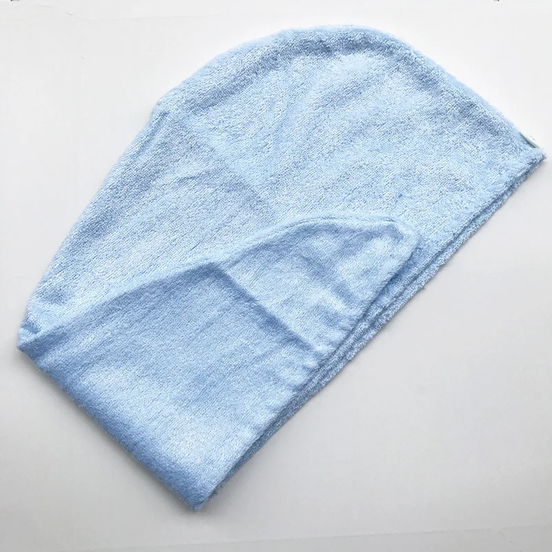 100% Natural bamboo fiber dry hair cap/ head towel/ Dry hair towel