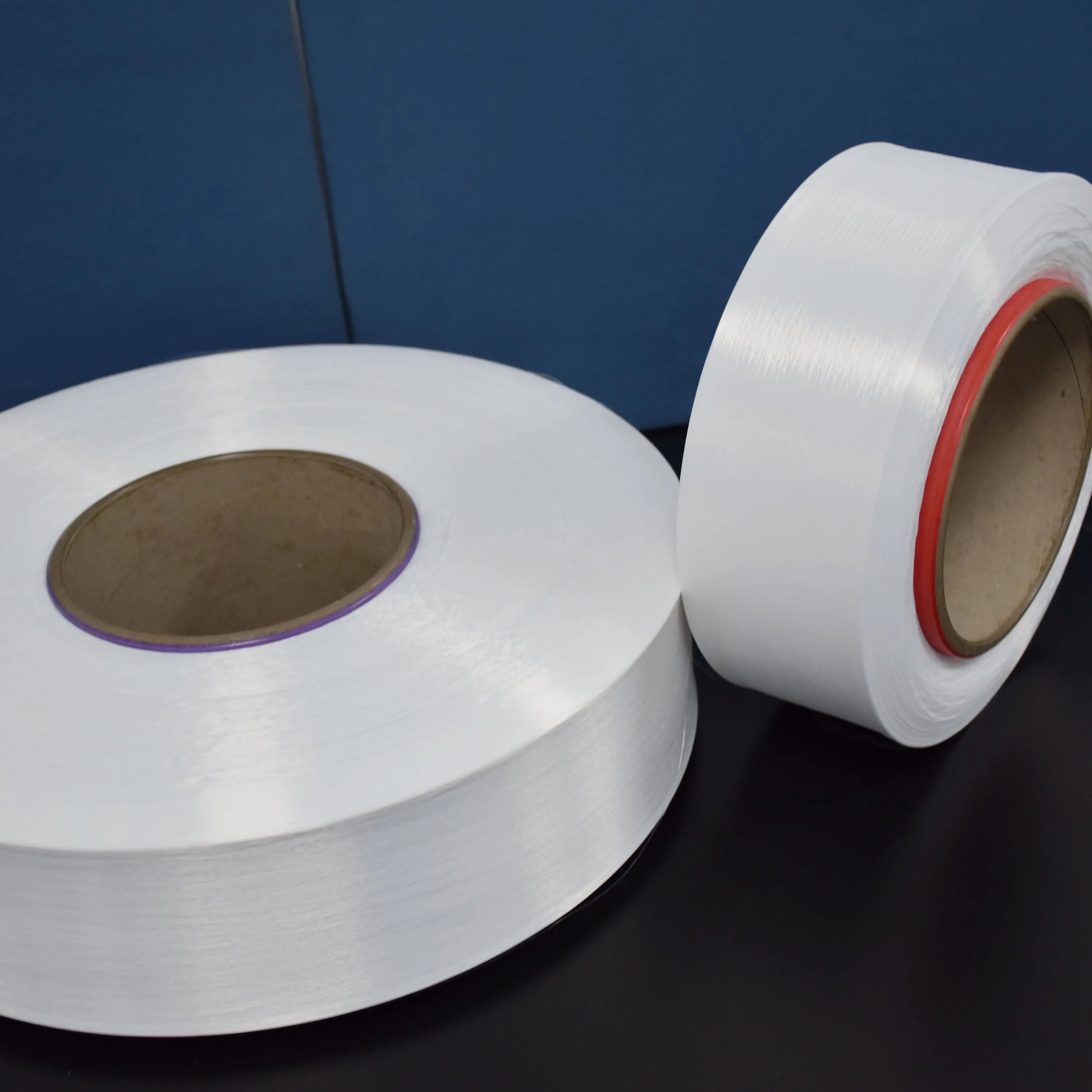 Hot selling synthetic fiber FDY sheath-core structure polyester nylon fiber for wadding and trademark cloth