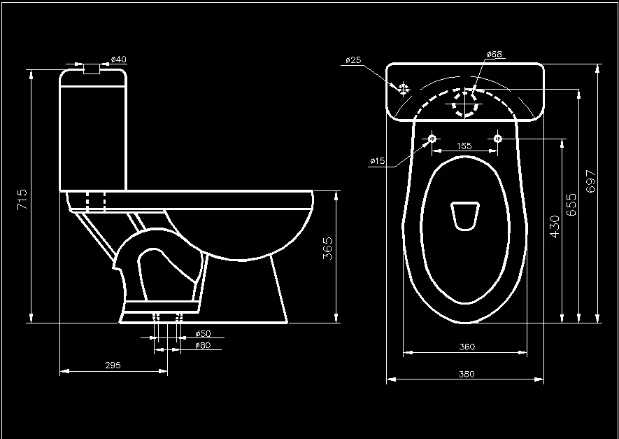 South america style inodoros de dos piezas TANQUE + TAZA + lavatorio + pedestal balnco