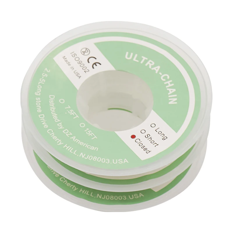 1 Pc Elastic Power Spool Continuous Dental Rubber Chain Orthodontic Chains Dental Tool