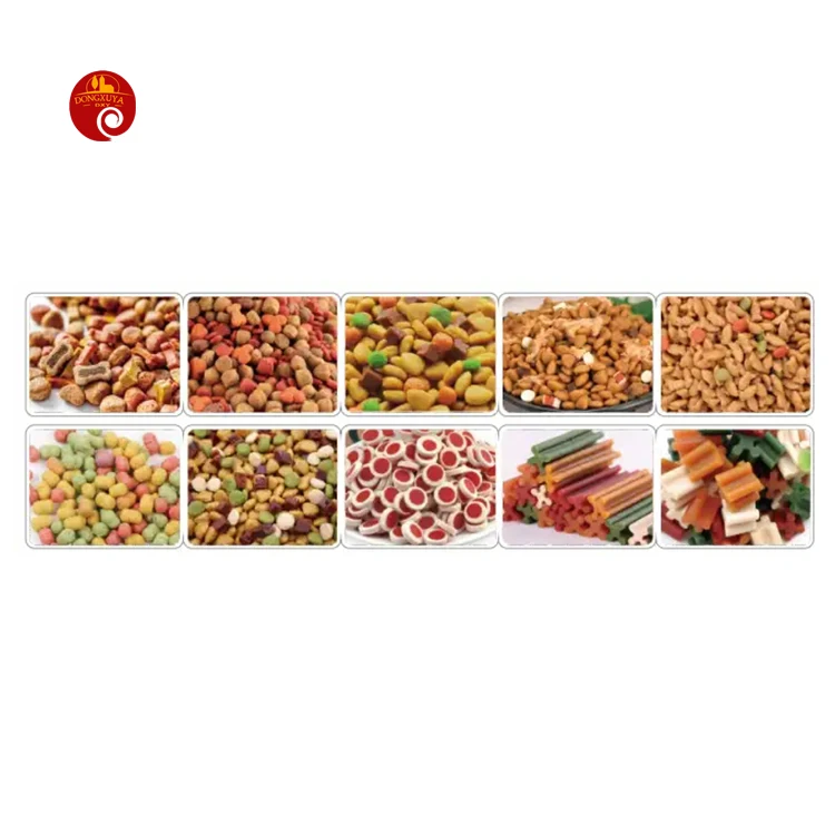 Well-Received High Productivity Refined Production Process Animal Dogs Feed Products Pet Food Machinery Production Plant Line