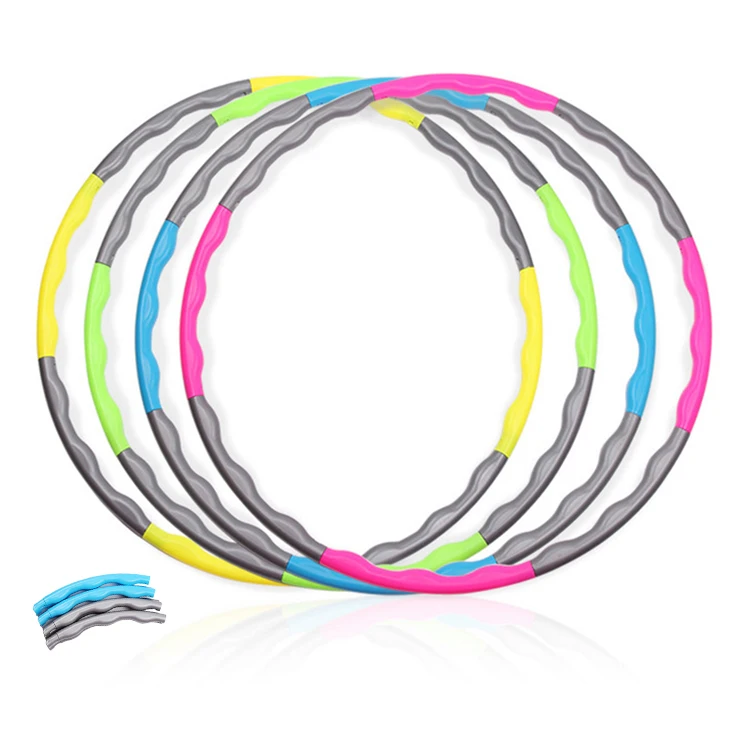 
2021 Fashion Low Price Hula Ring Hoop Gym Equipment Hula Ring Hoop Soft Waist High Quality Fitness Hula Ring Hoop 