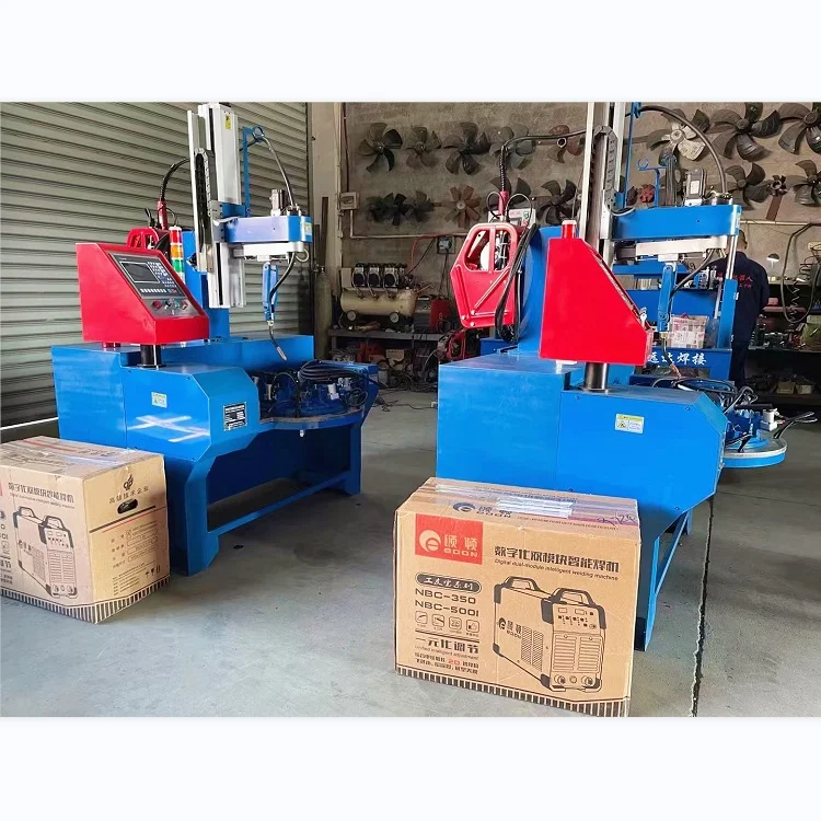 200mm-630mm Efficient Axial Fan Blades Automatic Welding Machine