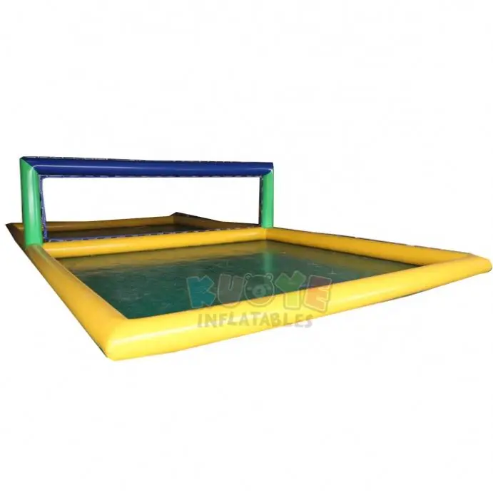 Надувная водная волейбольная площадка надувная плавающая спортивная игра