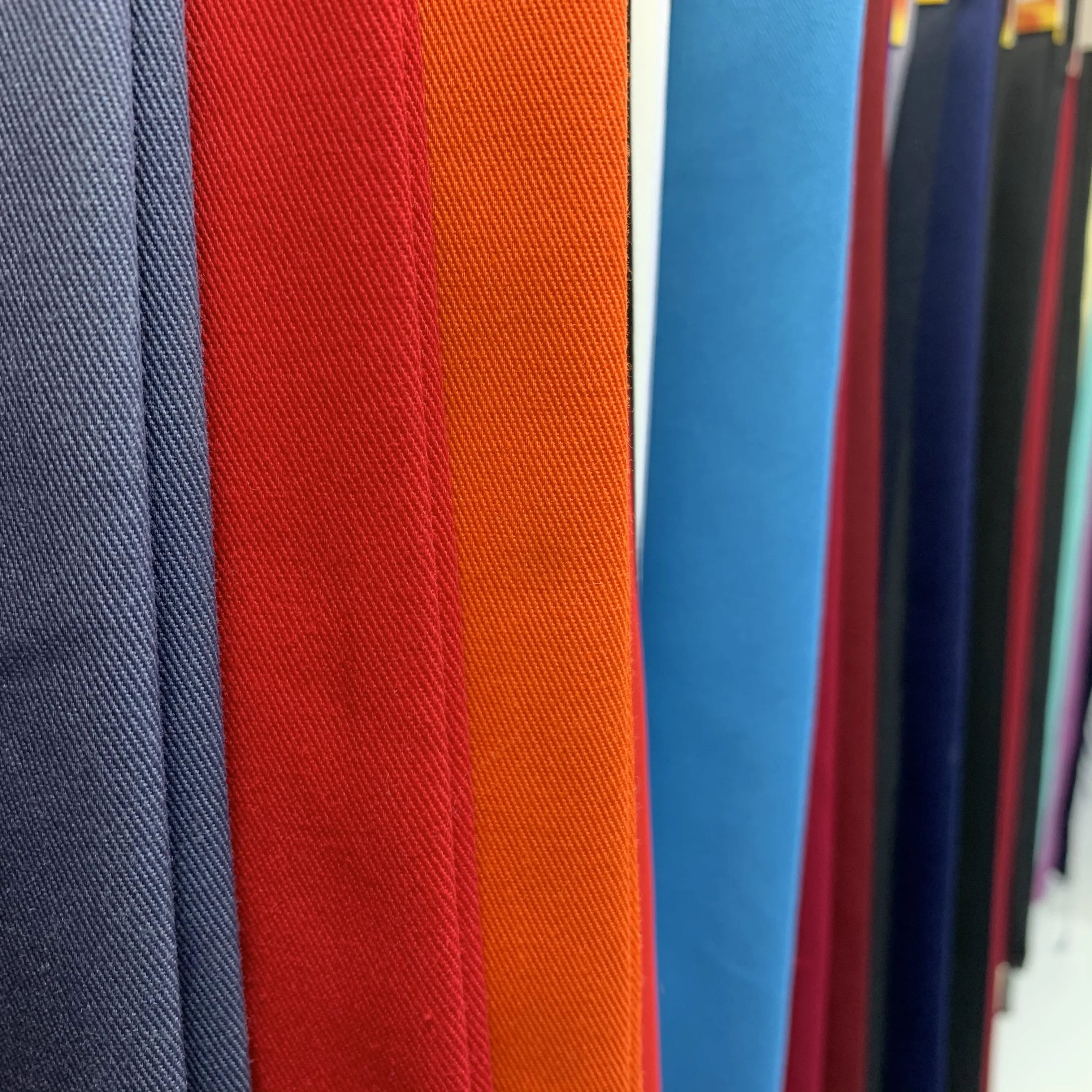 
2021 Factory Price 20*16 128*60 Twill Fabric 240gsm 100% Polyester for chef and hospital clothes 